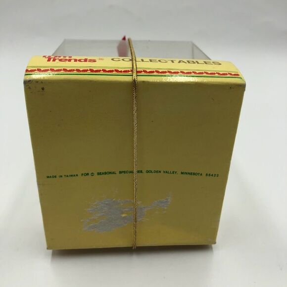 Vintage Trim Trends Gold Tone Christmas Tree Ornament Swan Bird Dove - Picture 5 of 10